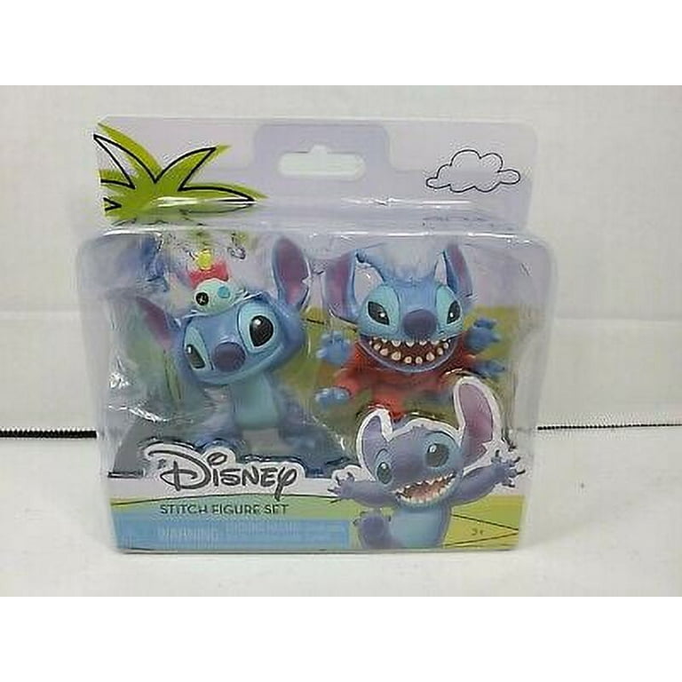 Disney Lilo & Stitch 2 Figure Set - Stitch & Scrump and Alien Stitch