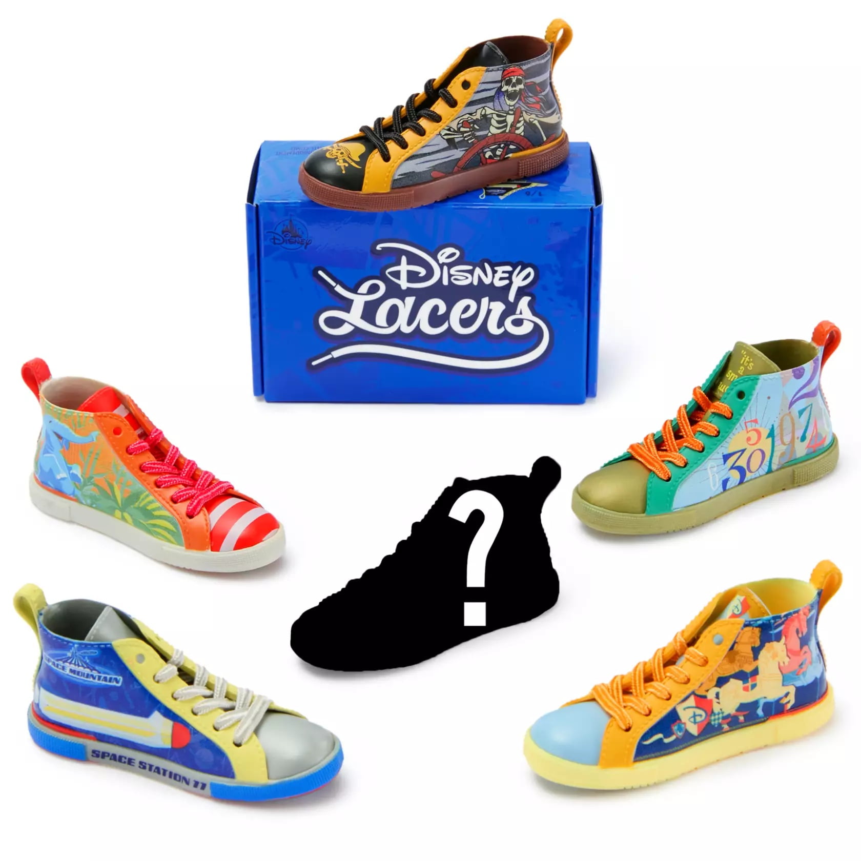 Disney Lacers Mini Shoes Mystery Vinyl Collectible 6pc Figure Set – Series Four
