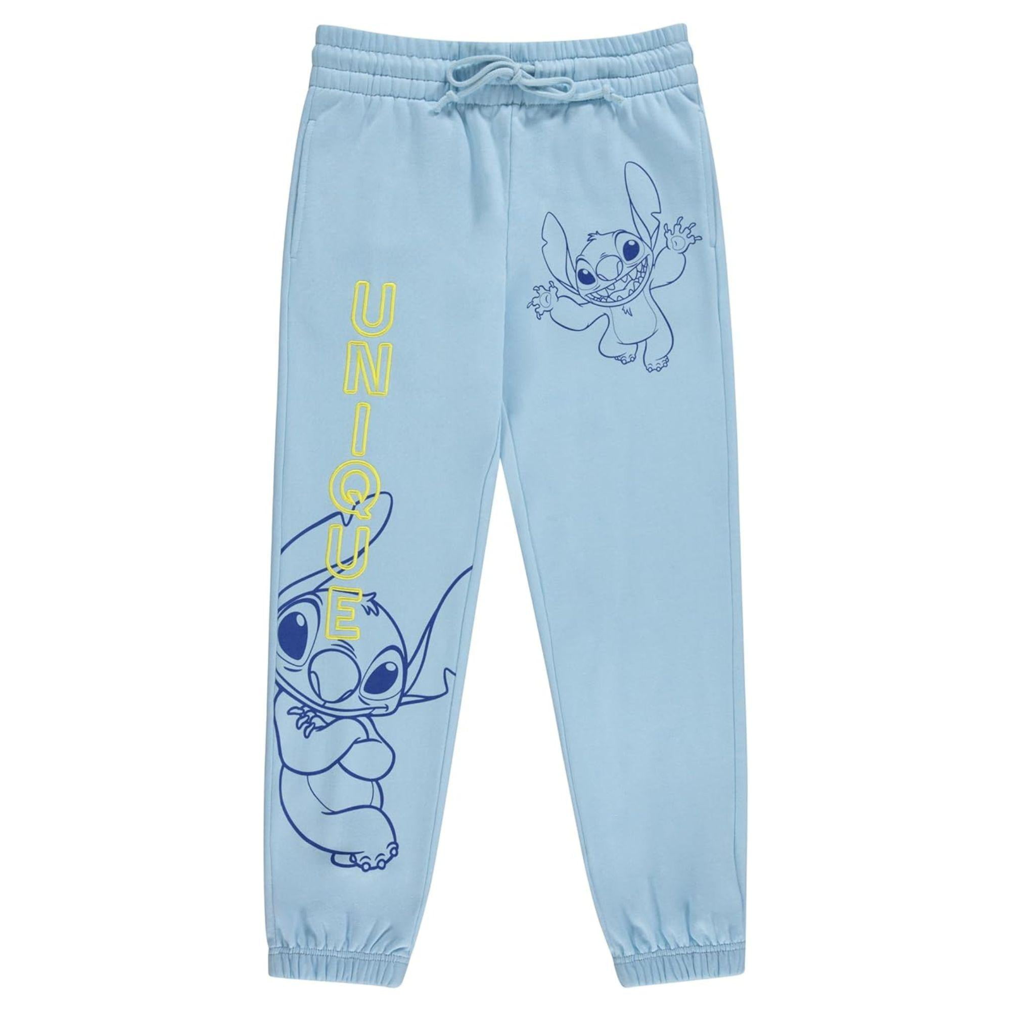Disney Ladies Lilo and Stitch Joggers, Graphic Athletic Stitch Sweatpants  Blue – XL - Walmart Business Supplies