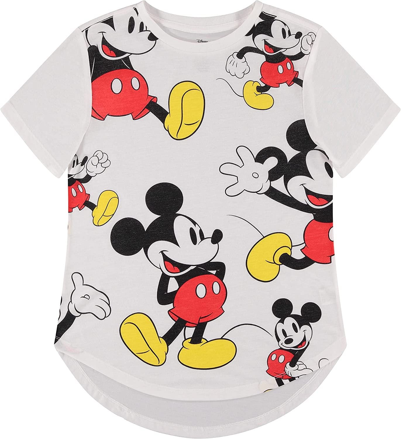 Disney Ladies Mickey Mouse Fashion Shirt - Mickey & Minnie Mouse