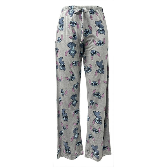 Disney Stitch Playful Junior All Over Print Pant, S-2XL (Women's)