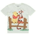 thumbnail image 1 of Disney Ladies Winnie The Pooh Shirt, Vintage Pooh Graphic Tee Ivory Cream - M, 1 of 7