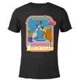 thumbnail image 1 of Disney Lady and The Tramp Deliciously Romantic - Short Sleeve Blended T-Shirt for Adults - Customized-Black, 1 of 5
