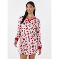 thumbnail image 1 of Disney Lady and The Tramp Women's Valentine's Day Lounger, Sizes XS-3X, 1 of 4