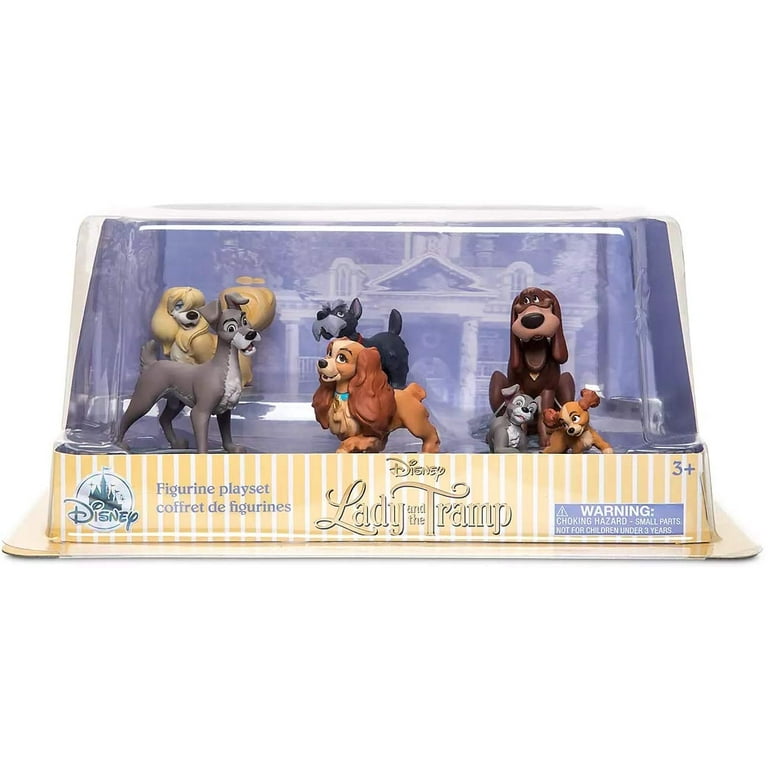 Disney Lady and the Tramp 6pc Figure Set - Disney store