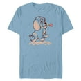 thumbnail image 1 of Disney Lady and the Tramp Lady Puppy Sketch - Short Sleeve Blended T-Shirt for Adults -Customized-Ocean Blue, 1 of 5