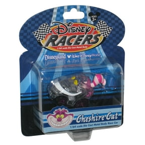 Disney Land World Store Theme Park Racers Alice In Wonderland Cheshire Cat 1/64 Die-Cast Toy Car -