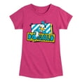 thumbnail image 1 of Disney - Leaning Donald Duck With Nametag  - Toddler & Youth Girls Short Sleeve Graphic T-Shirt, 1 of 5
