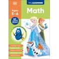thumbnail image 1 of Disney Learning Math (Ages 5-6): Kindergarten Counting, Measuring, Add and Subtract Workbook for Kids, Curriculum-Based (Paperback), 1 of 1