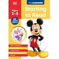 thumbnail image 1 of Pre-Owned Disney Learning Starting to Read (Ages 3-5): Preschool English Handwriting, Alphabet Workbook for Kids, Curriculum-Based, (Paperback), 1 of 1