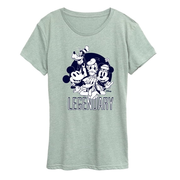 Disney - Legendary - Women's Short Sleeve Graphic T-Shirt