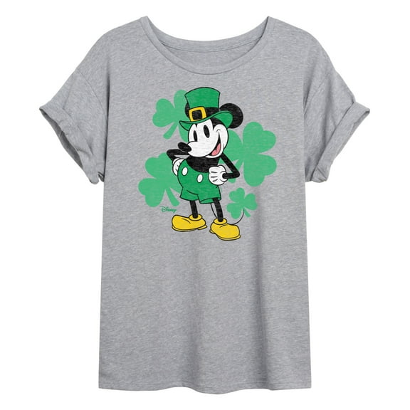 Disney - Leprechaun Mickey - Women's Oversized T-Shirt