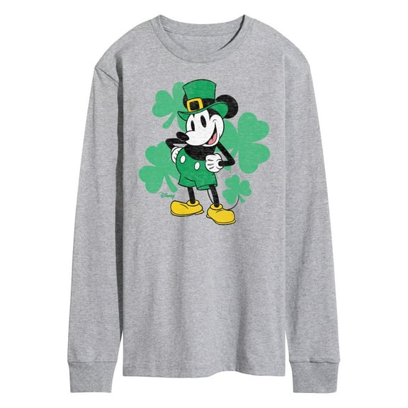 Disney - Leprechaun Mickey - Men's Long Sleeve T-Shirt