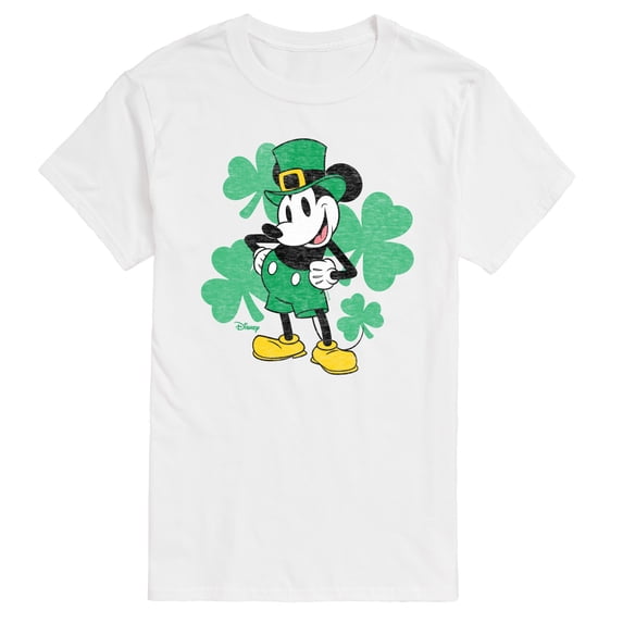 Disney - Leprechaun Mickey - Men's Short Sleeve Graphic T-Shirt