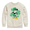 thumbnail image 1 of Disney - Leprechaun Mickey - Toddler And Youth Crewneck Fleece Sweatshirt, 1 of 5