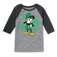 thumbnail image 1 of Disney - Leprechaun Mickey - Toddler And Youth Raglan Graphic T-Shirt, 1 of 4