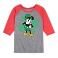 thumbnail image 1 of Disney - Leprechaun Mickey - Toddler And Youth Raglan Graphic T-Shirt, 1 of 6