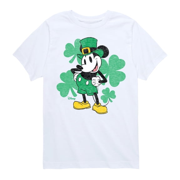 Disney - Leprechaun Mickey - Toddler And Youth Short Sleeve Graphic T-Shirt