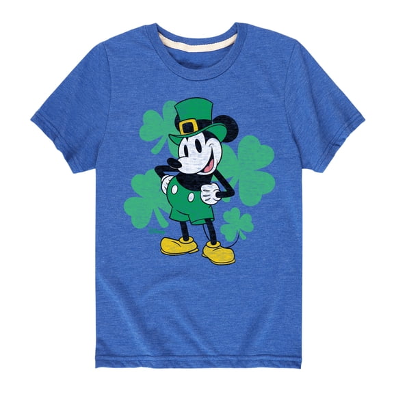 Disney - Leprechaun Mickey - Toddler And Youth Short Sleeve Graphic T-Shirt
