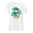 thumbnail image 1 of Disney - Leprechaun Mickey - Women's Short Sleeve Graphic T-Shirt, 1 of 5