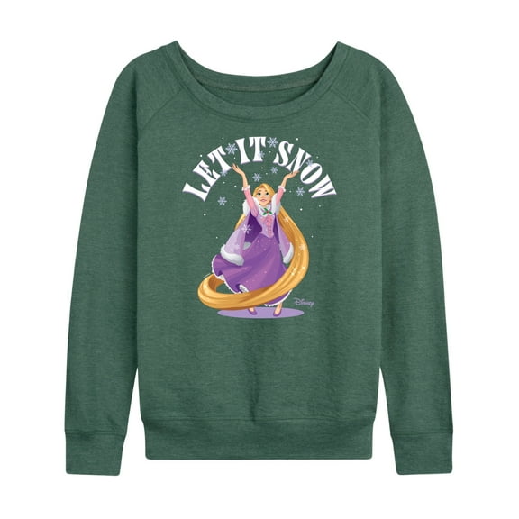 Disney - Let It Snow Gifts - Women's Lightweight French Terry Long Sleeve Shirt
