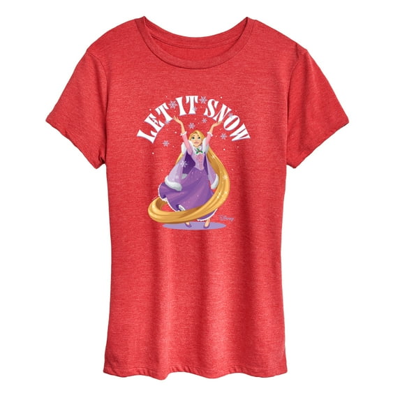 Disney - Let It Snow Gifts - Women's Short Sleeve Graphic T-Shirt