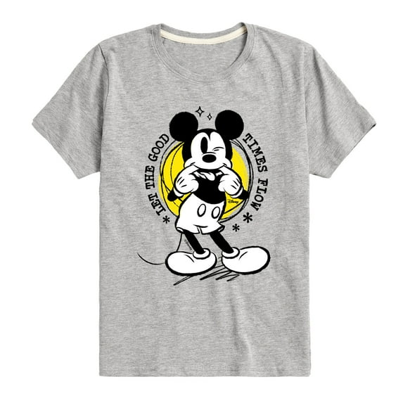 Disney - Let The Good Times Flow - Toddler & Youth Short Sleeve Graphic T-Shirt