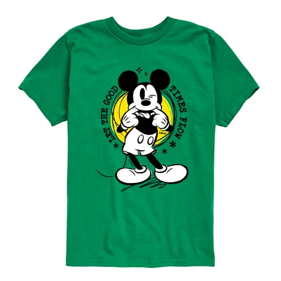 Disney - Let The Good Times Flow - Toddler & Youth Short Sleeve Graphic T-Shirt