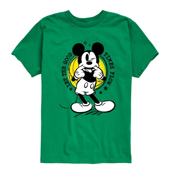 Disney - Let The Good Times Flow - Toddler & Youth Short Sleeve Graphic T-Shirt
