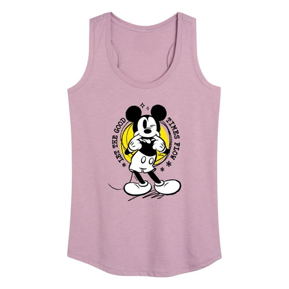 Disney - Let The Good Times Flow - Women's Racerback Tank Top