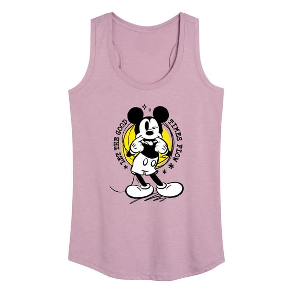 Disney - Let The Good Times Flow - Women's Racerback Tank Top