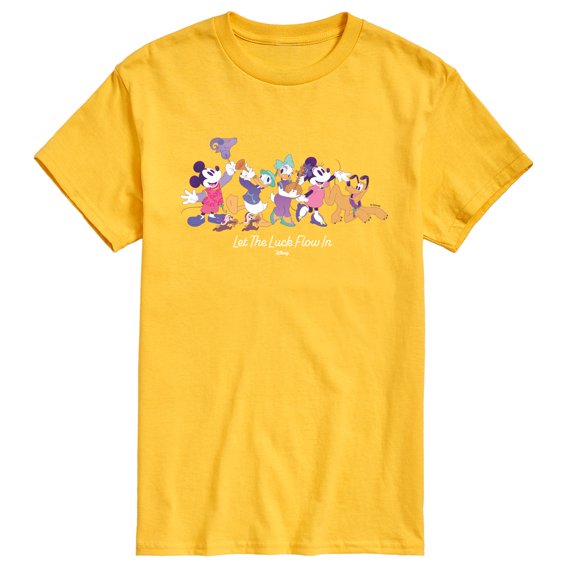 Disney - Let The Luck Flow In Short Sleeve Graphic T-Shirt