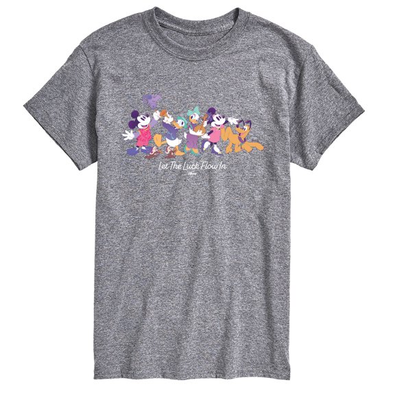 Disney - Let The Luck Flow In Short Sleeve Graphic T-Shirt