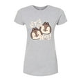 thumbnail image 1 of Disney - Let's Go Nuts - Juniors Fitted Graphic T-Shirt, 1 of 5