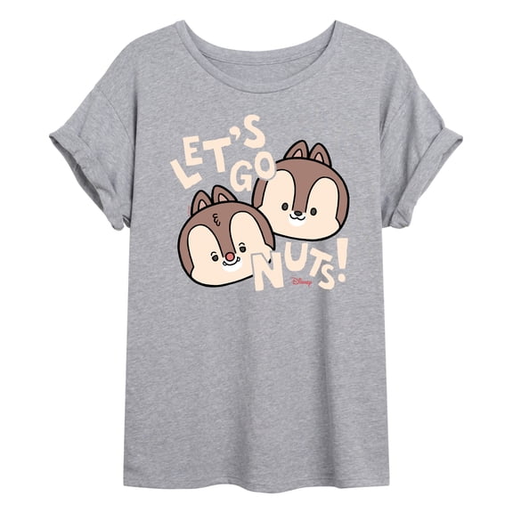 Disney - Let's Go Nuts - Juniors Ideal Flowy Muscle T-Shirt