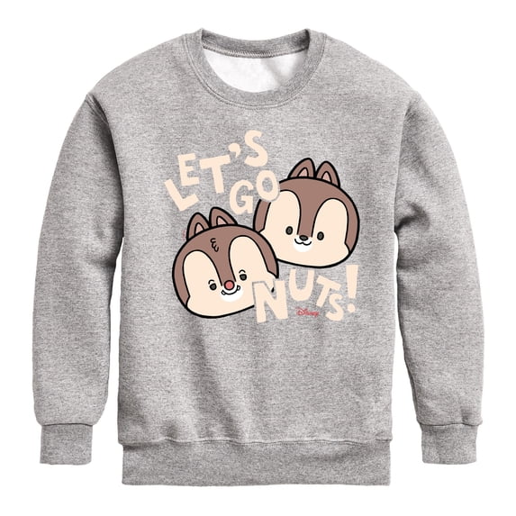 Disney - Let's Go Nuts - Toddler & Youth Crewneck Fleece Sweatshirt