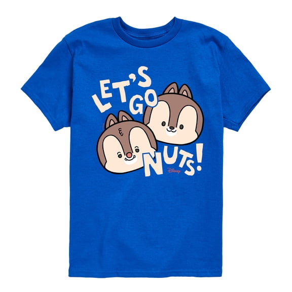 Disney - Let's Go Nuts - Toddler & Youth Short Sleeve Graphic T-Shirt