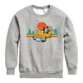 thumbnail image 1 of Disney - Lets Hit The Road - Toddler & Youth Crewneck Fleece Sweatshirt, 1 of 5