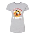 thumbnail image 1 of Disney - Lets Learn Today - Juniors Fitted Graphic T-Shirt, 1 of 4