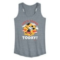 thumbnail image 1 of Disney - Lets Learn Today  - Women's Racerback Tank Top, 1 of 4