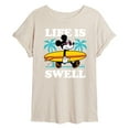 thumbnail image 1 of Disney - Life Is Swell - Women's Oversized T-Shirt, 1 of 5
