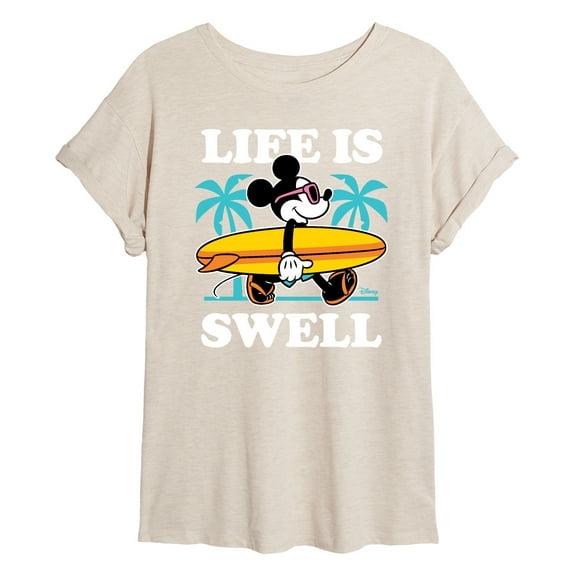 Disney - Life Is Swell - Women's Oversized T-Shirt