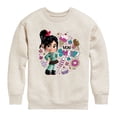 thumbnail image 1 of Disney - Life Size Von Sweet Boys' Graphic Long Sleeve Fleece Sweatshirt, 1 of 4