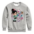 thumbnail image 1 of Disney - Life Size Von Sweet Boys' Graphic Long Sleeve Fleece Sweatshirt, 1 of 4