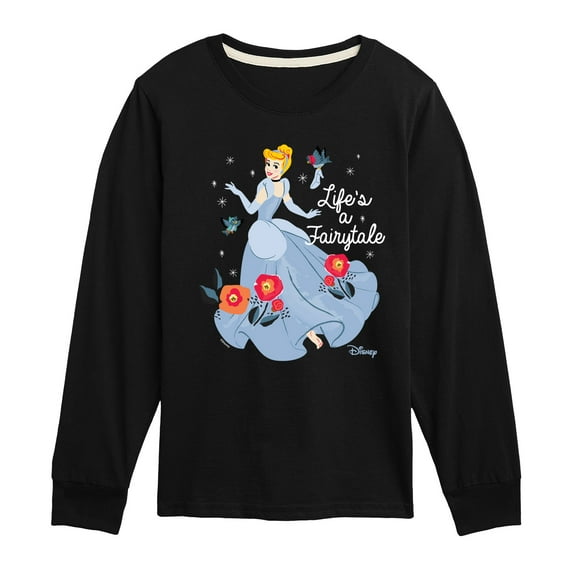 Disney - Lifes A Fairytale - Toddler & Youth Short Sleeve Graphic T-Shirt