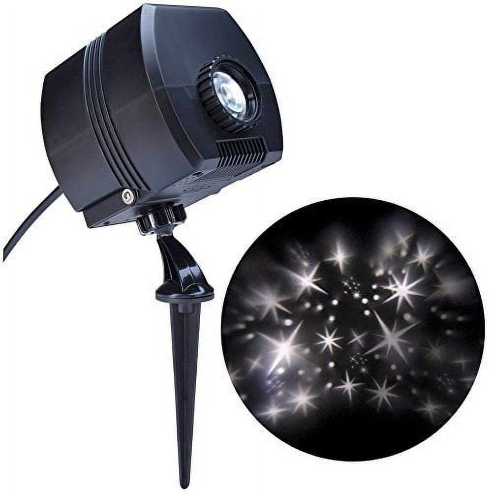 Disney LightShow Swirling White LED Fairy Dust Christmas Spotlight