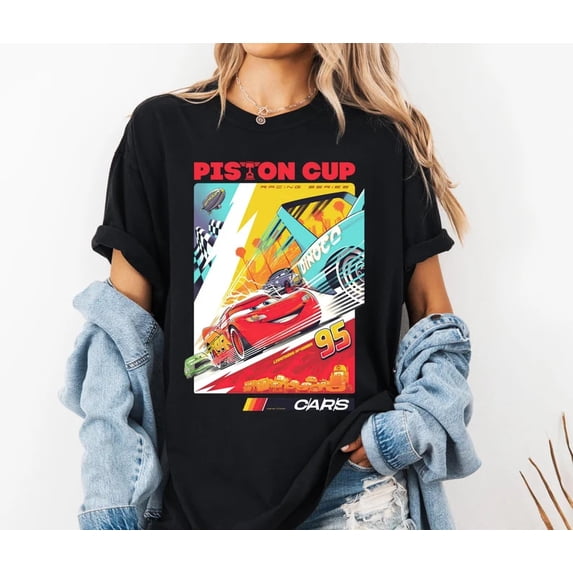 Disney Lightning McQueen Piston T-Shirt