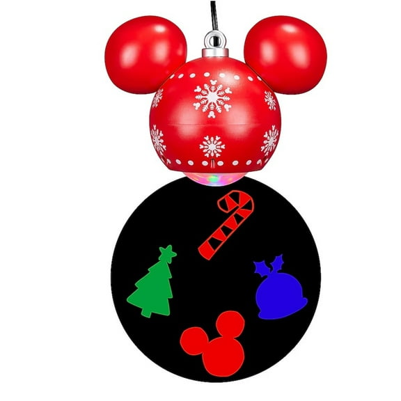 Disney Lightshow Multi-function Red/Green/Blue Electrical Outlet Christmas Outdoor Light Show Projector