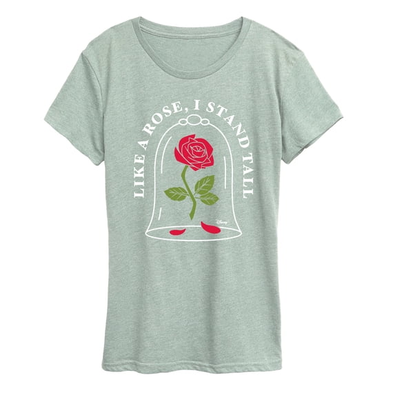 Disney - Like Rose Stand Tall Women's Short Sleeve Graphic T-Shirt
