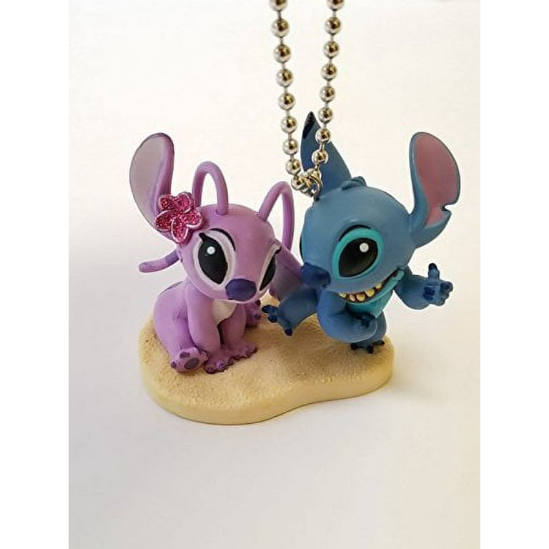 Stitch, Angel and Leroy keychain collection 10cm - Marketplace Plush 2020